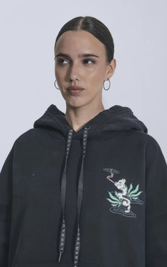 BUZO CANGURO LUXO HUMO L0131 (02) - comprar online