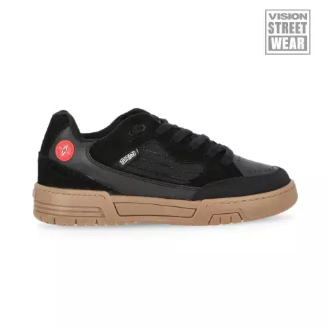 ZAPATILLA VISION SAAVY BLACK GUM AR017 (A2)