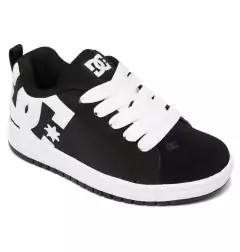 ZAPATILLA NIÑO DC COURT GRAFFIK (BKW) T0714 (A1) - comprar online