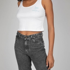 JEAN MUJER BILLABONG MOM OLD SCHOOL BLACK 73750 - Croma