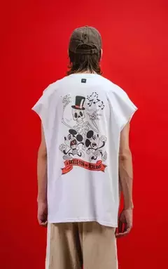 Musculosa Luxo Disney Back To Skull L0112