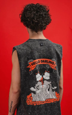 MUSCULOSA LUXO DISNEY HELLO DARLING L0109 (65) - comprar online