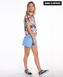 CAMISA MUJER ILC CROP HOT TROPIC 20/02073 - tienda online