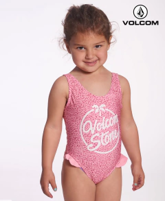 Malla Enteriza Bebe Volcom Pink Leo 20/06199