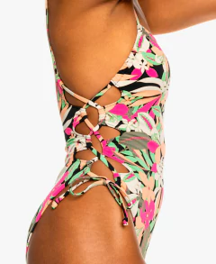 MALLA ENTERIZA ROXY BEACH CLASSICS LACE UP T0602 (21) en internet
