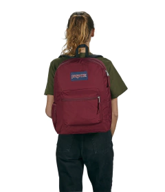 MOCHILA JANSPORT CROSS TOWN RUSSED RED K0024 (04) - Croma