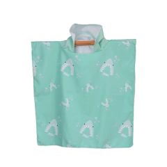 PONCHO NIÑO MIBI SHARK GREEN SK008 (48)