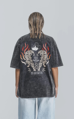 REMERA LUXO DISNEY ANGRY MICKEY L0124 (65) - Croma