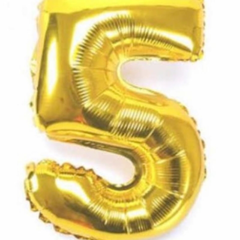 Globo Número 16' 40cm x 50uni