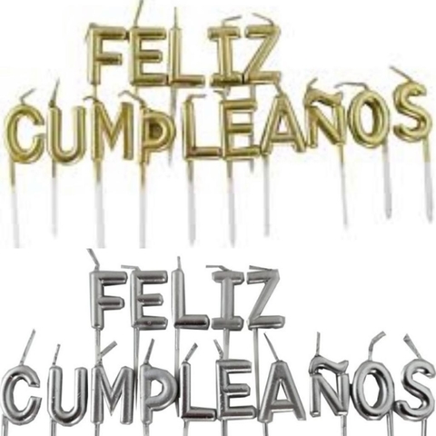 Velas Feliz Cumple