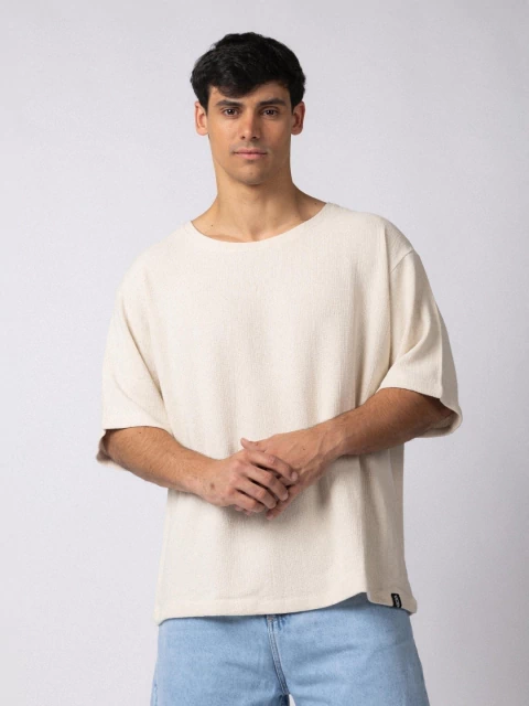 Remera Over Lino Lein Crudo
