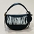 BOLSA NICOLE P PRETA COM ZEBRA
