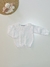Campera de Hilo con Cuello Bordado