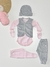 Box de Ajuar Rosa y Gris para Beba - comprar online