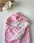 Manta con Capucha Rosa - comprar online