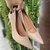 Stilettos taco 7 cm beige Vizzano - maximo confort