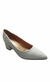 Stiletto Taco cuadrado 5 Cms blanco off Vizzano 1220 - TIP CALZADOS
