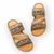Sandalias bajas de cuero Heyas Hucy Beige tip calzados - comprar online