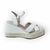 Zuecos sandalias taco chino Fragola Amelia Premium. Tip Calzados 81365102 Blanco