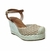 Zueco sandalia taco chino forrado en rafia Fragola Nerea 502127 Suela - comprar online
