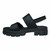 Sandalias con plataforma Fragola Hebe Cuero Tip Calzados 81112903 Negro en internet