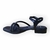 Sandalias de fiesta premium Cuero Fragola Linea gioia 83112803 negro en internet
