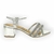 Sandalias de fiesta Vizzano taco cuadrado 5 cms Premium Tip Calzado 62911174 Plata
