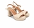 Sandalias con plataforma Vizzano taco 8 cms Confort. Tip Calzados Hot 6472.207 - TIP CALZADOS
