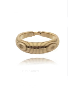 Pulseira Snahe Power Folheado Ródio Branco