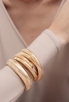 Pulseira Snahe Power Folheado Ródio Branco - loja online
