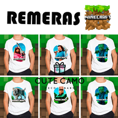 REMERAS MINECRAFT