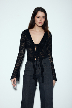Saquito/ top encaje - comprar online