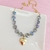 Collar corazón y cristales