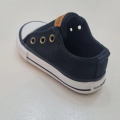 ZAPA MINI TOMMY TELA NEGRO - comprar online