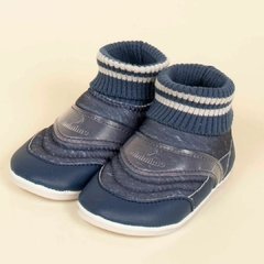 Bota mini deportiva azul