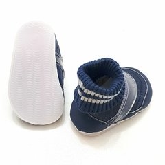 Bota mini deportiva azul en internet