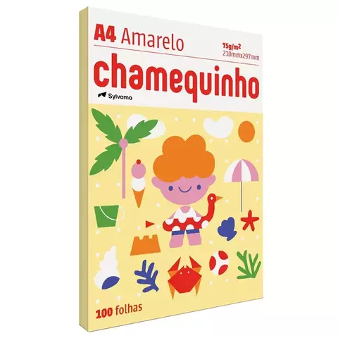 Papel Sulfite A4 Chamequinho - Pacote com 100 folhas na internet
