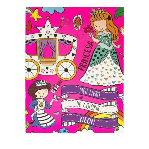 Livro de Colorir Infantil Princesa - comprar online