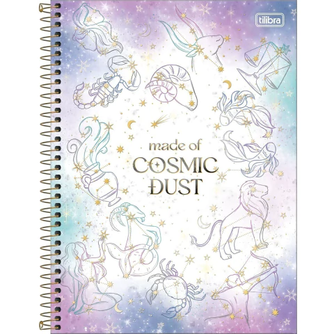 Caderno Magic universitário espiral capa dura 1 matéria - Tilibra