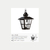 003143-95 | Farol Cuadrado con Reja Colgante, Chapa