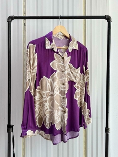 CAMISA M/L ESTAMP (MAGNOLIA) - ivony