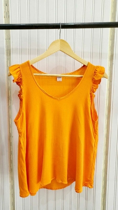 MUSCULOSA DE LINO LISO - comprar online