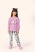 Pijama Flanelado Espalhe Amor Infantil