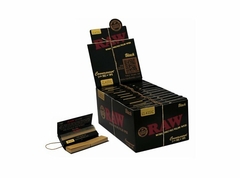 Papel Raw Black 1 1/4 + Filtros