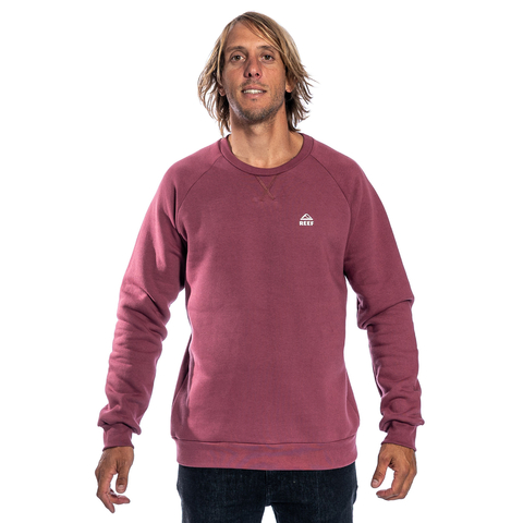 Buzo Reef crew basic logo bordo