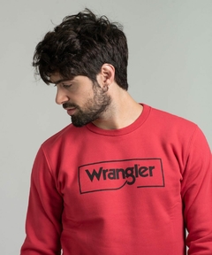 BUZO WRANGLER EMBROIDERY ROJO - comprar online