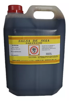SALSA DE SOJA 5 LITROS