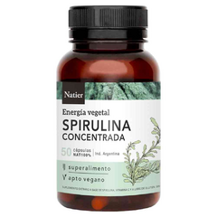 NATIER SPIRULINA 50 CAPSULAS