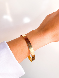 Pulsera de oro cinta 8k