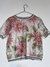 Remera de hilo estampada